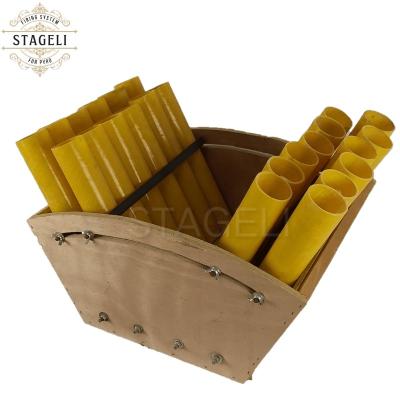 China Aluminium Alloy One Shot Fireworks Racks For New Year / Christmas / Festival for sale