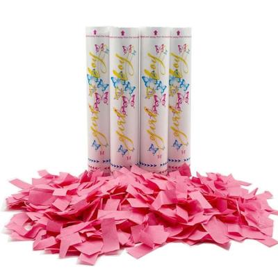 China Biodegradable Gender Reveal Confetti Cannon Eco-friendly And Exciting Party Popper for sale