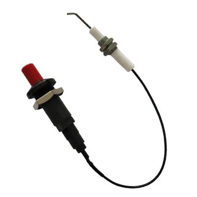 China Gas Stove Ignition Accessories Push-type Ceramic Piezoelectric Igniter With Universal Thread Ignition Curved Needle Spar à venda