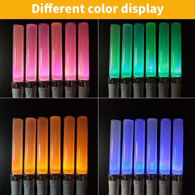 China Acrílico Mini Led Stick com Switch Rotativo Custom Laser Logo Mini Glow Led Acrílico Stick Led Pen Light à venda