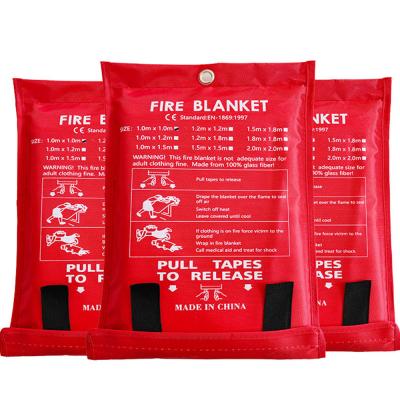 China Fireproof Fiberglass Cloth Fire Blanket for Kitchen and Dining for sale