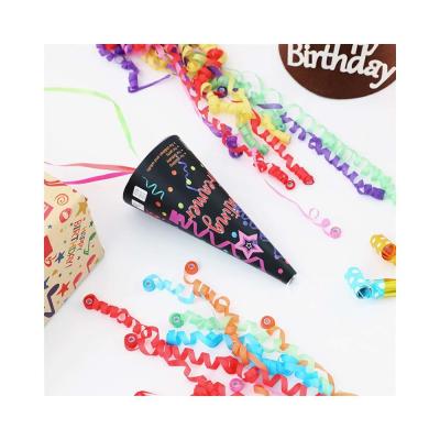 China Pulling confetti colorful streamer for wedding party celebrations for sale