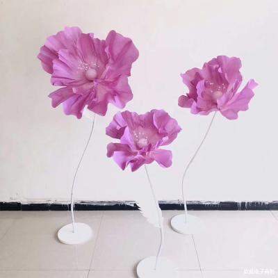 China OEM/ODM Support Foam Giant Flower Set for Eye-Catching Wedding Decor for sale