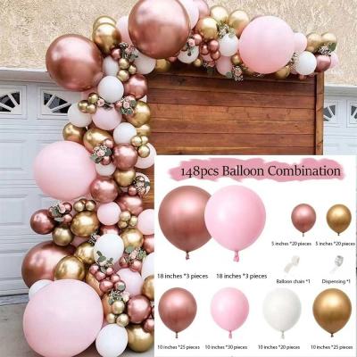 China Purple Pink Macaroon Latex Balloons Garland Arch Kit for Wedding Birthday Party Decor for sale