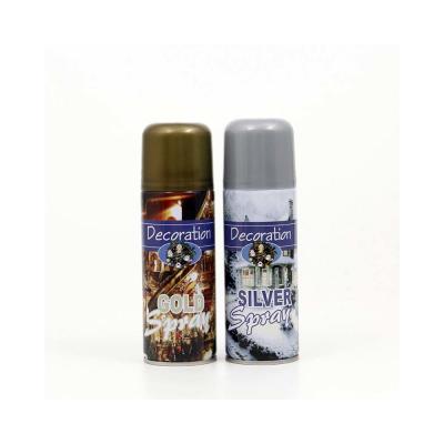 중국 Multifunctional Golden Silver Spray Festive New Christmas New Year Halloween Graduation Diwali Valentine's Day Celebrations 판매용