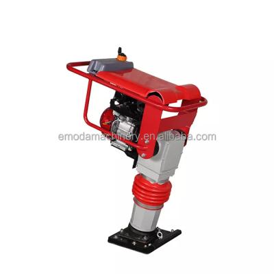 China Hotels Diesel Engine Lady Vibratory Tamping Machine Jumping Jack Tamping Rammer Compactor for sale