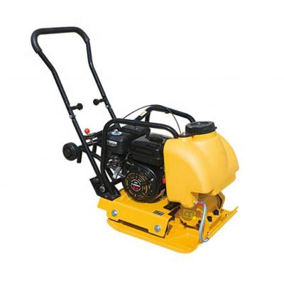 China Construction C90 5.5 HP Honda Engine Plate Compactor Forward Walk Behind Vibratory Soil Plate Compactor for sale