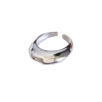 China Casual/Sporty Single Section 925 Sterling Silver Adjustable Ring for sale