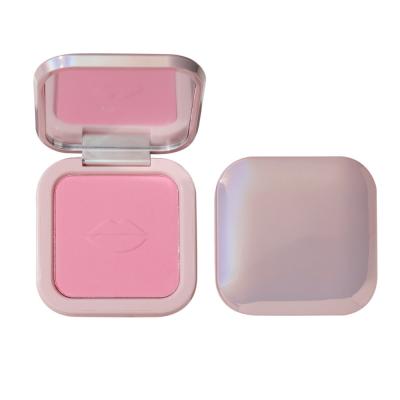 China Hot Selling Sunscreen Makeup Single Color Vegan Blush Printing Logo Luxury Blush Pink Christmas Palette for sale