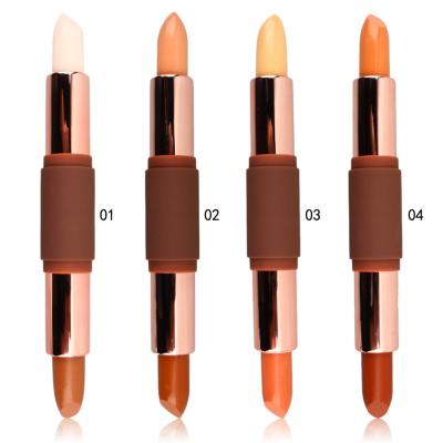 China Waterproof Double Contour Private Label Makeup Foundation Highlighter Bar Stick Pen for sale