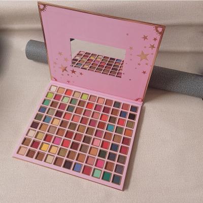 China 99 Colors Waterproof Eyeshadow Makeup Clean Brand Eyeshadow Palette Shimmer Dye Eyeshadow for sale