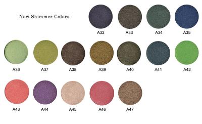 China Waterproof Single Color Cruelty Free DIY Mutil Eyeshadow Pan Empty Eyeshadow Palette With Logo for sale