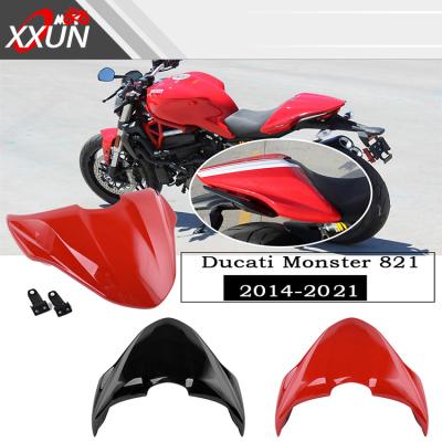 China XXUN Sport Motorcycle Accessories Rear Seat Cover For Ducati Monster 821 1200 1200 S 2014 2015 2016 2017 2018 2019 2020 2021 for sale