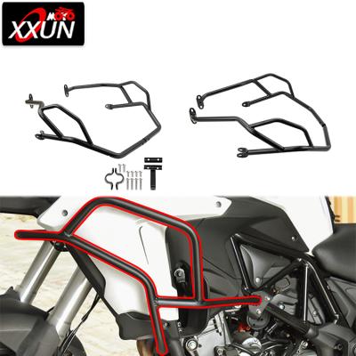 China Motorcycle Steel Parts XXUN Crash Bar Engine Top Guard Frame Protector For Benelli 2018 2019 2020 2021 Benelli 2018 2019 2021 tech ref 502 TRK502X BJ500GS 2017 for sale