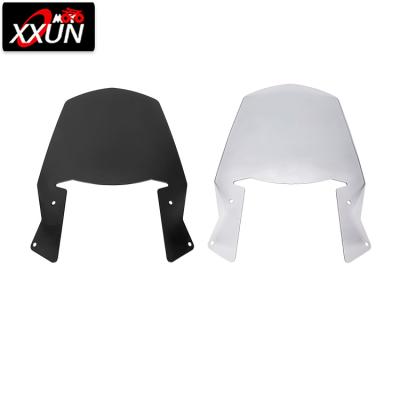 China ABS XXUN Motorcycle Accessories Plastic Windshield For KTM Duke 390 Duke 390 R 2008 2009 2010 2011 2012 2013 2014 2015 2016 2017 2018 2019 for sale