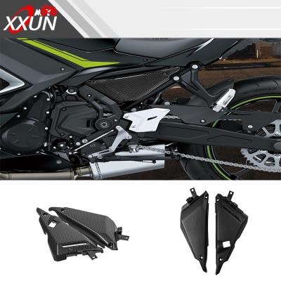 China XXUN Sports Motorcycle Accessories Front Frame Side Panel Trim Body Fairing Cowls For Kawasaki Z650 Ninja 650 Z 650 2017-2021 for sale