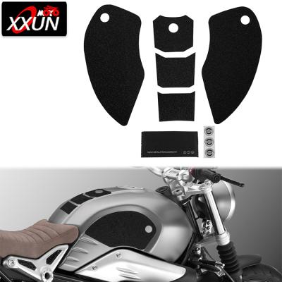 China Motorcycle Rubber Accessories XXUN Tank Protector Gas Tank Pad Rubber Sticker For BMW R Nine T Scrambler 2016-2022 for sale