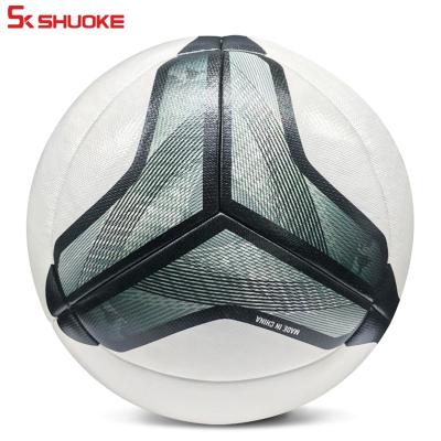 China Sticking Goal Training Soccer Balls Classic PVC Thermal Size 5 Team Match Training Balls for sale