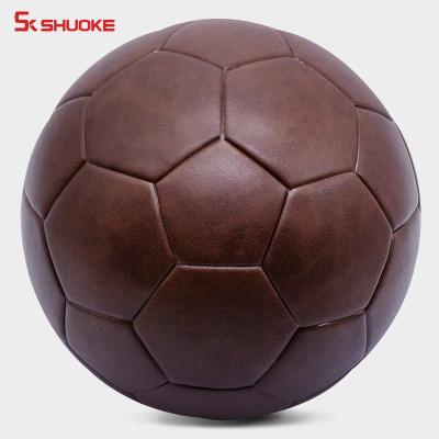 China Durable OEM Factory Custom Eco Friendly PU PVC Foam Soccer Ball Thermal Bonded Size 5 Football for sale