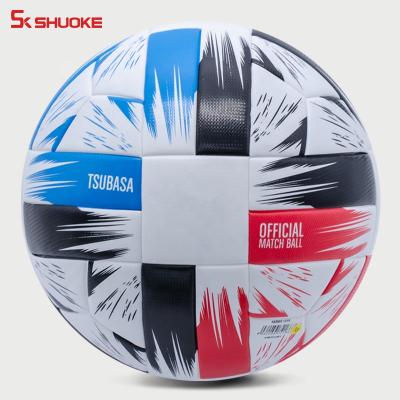 China Official Copy PU Foam Red White Mini Cheap Football Blue Black For Training Match Competition Size 5 Soccer Ball for sale