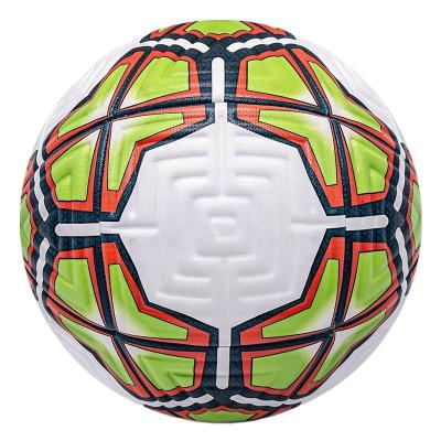 China Durable OEM Factory Logo Good Price Small MOQ Shuoke Logo PU Leather Size 5 Football Custom Eco Friendly Soccer Ball for sale