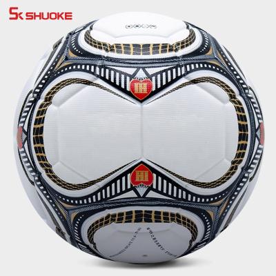 China High Quality Size 5 Manufacturer Soccer Football Traning Football Machine PU Leather Stitching Free Sample for sale