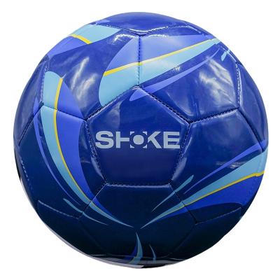 China Promotion Training OEM Printing Leathers Soccer Ball Manufacturer Size 5 PVC Football for sale