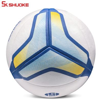 China Custom practice china quality pvc football size 5 footballs for soccer ball training for sale