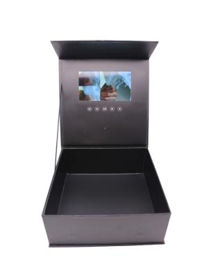 China High Quality Europe LCD Screen Video Box LCD Brochure Card And Box for sale