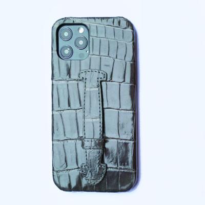 China Luxury Genuine Sublimation American Crocodile Anti-fall Eco-friendly Water Proof Genuine Leather Case For Iphone 11 for sale