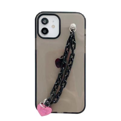 China Soft Matte Transparent Back Shell Slide Anti-fall Tpu Case Colorful Camera Bumper Phone For Iphone 12 Mini Fashion Wholesale Cover Iphone for sale