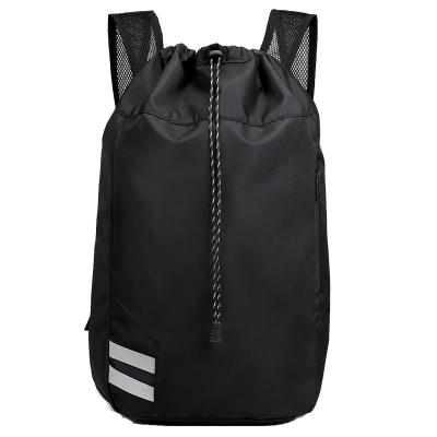 China Other Custom Lightweight Oxford Cotton Fitness Basketball Training Sports Drawstring Travel Gym Backpack for sale