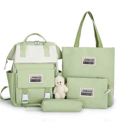 China 2021 Newest Newest Sale 4 Pack Other Tool Baby Diaper Backpack Accessory Bag Fashion Hot Current Useful Makeup for sale