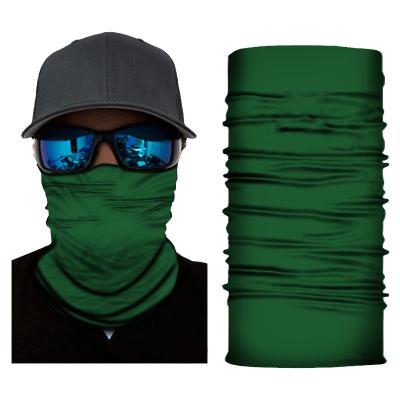 China Wholesale Custom Solid Sun Protection Bandana Durag Headwear Neck Cuff Multifunctional Bandana With Logo for sale