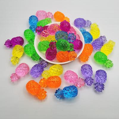 China Home Decoration Fruits Acrylic Beads Fashion Style Beads Plastic Acrylic To Wedding Favor Acrylic Vase Filler for sale