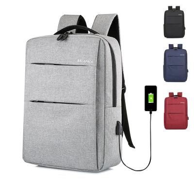 China With USB Computer Bags 15.6Inch Travel Charging Wholesale For Men Waterproof OEM Laptop Backpack for sale