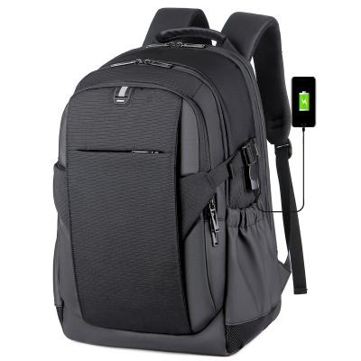 China With USB 2022 Wholesale College Students Schoolbag Men Laptop Backpacks Multifunctional Travel Business Backpacks for sale