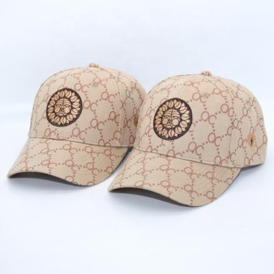 China European and American hat of the new outdoor sports baseball cap style COMMON designer printed baseball cap for sale