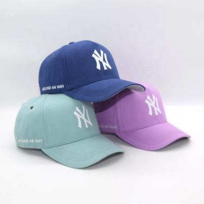 China NY COMMON Design Baseball Cap Factory Customized Baseball Cap Canvas Fabric Baseball Cap for sale