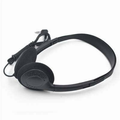 China Perfect Noise Headphones Airline Disposable Headphones for sale