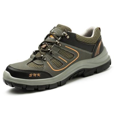 China Steel toe increasing high quality new fashion lightweight sporty men work steel toe safety shoes for sale