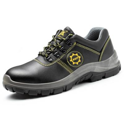 China Best Leather High Quality Lightweight Leather Water Proof Steel Toe Work Safety Shoes For Men for sale