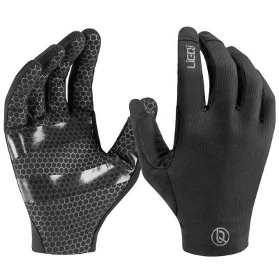 China Full Finger Best Quality Long Finger Cycling Gloves Accessories Inclined Cool Comfortable Bicycle Cycling Riding Gloves Spandex for sale