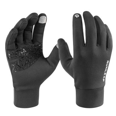 China Multi-sport Lightweight Contact Scree Glove Compression Liner Breathable Customized Running Gloves For First Winter Spring for sale