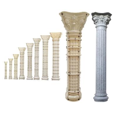 China European/modern/chinese high quality decorative concrete columns molds plastic pillar molds for sale