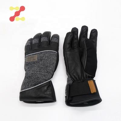 China Material Men Women Knitted Warm Stretch Touch Screen Gloves Winter Motorcycle Glove for sale