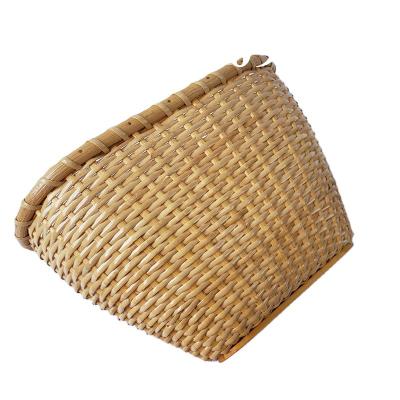 China China Own Brand Rattan Handmade Oval Small Hanging Basket High Quality Rattan Basket for sale