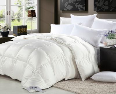 China 100% Cotton Soft Fluffy Comforter Goose Down Home King Size Quilt Set Machine Washable Duvet Cover Set for sale