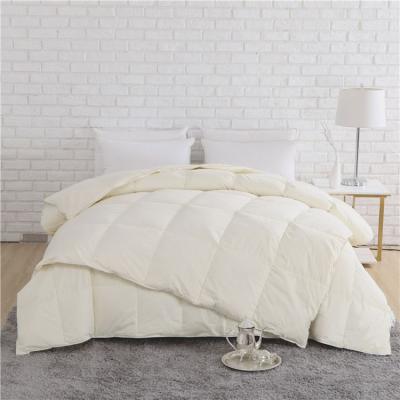 China Good Quality Home Super Soft Beige Comforter All Season Down Machine Washable Queen Sheet Comforter Set for sale