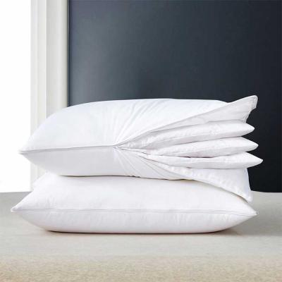 China Wholesale Feather Anti-Static Duck Down Machine Washable Pillow Insert Decorative Pillows Bottom Filled Cushion for sale